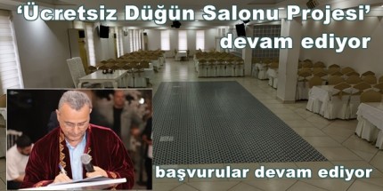 İlkadım Belediyesi 105 Çifti Ücretsiz Evlendirdi